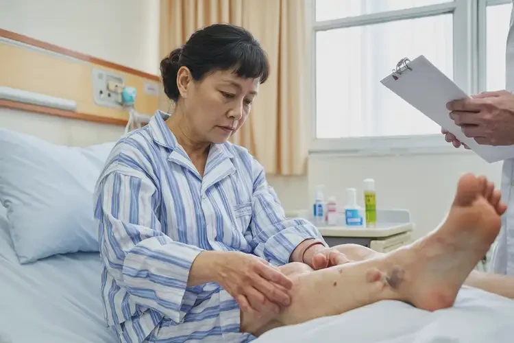 產(chǎn)婦小腿上偶爾起濕疹能靠自己自愈嗎(圖4)