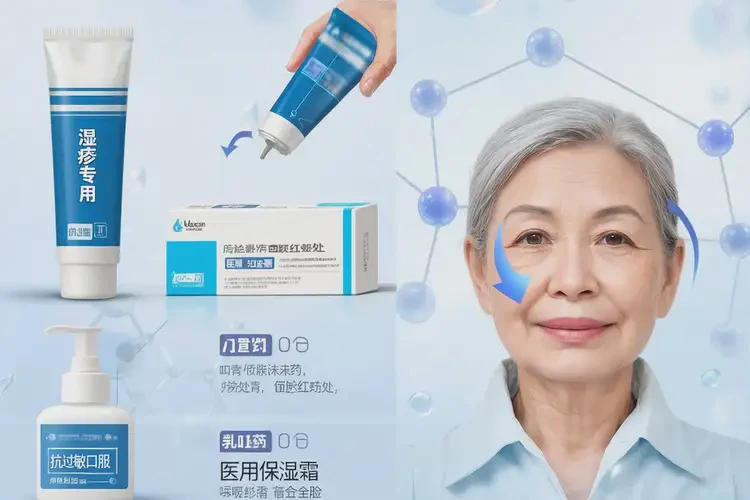 老年人面部出濕疹可以徹底自愈嗎(圖3)