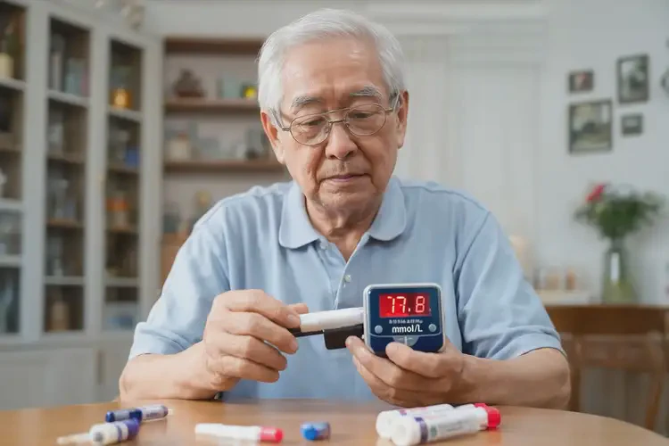 老年人睡前血糖17(圖1)