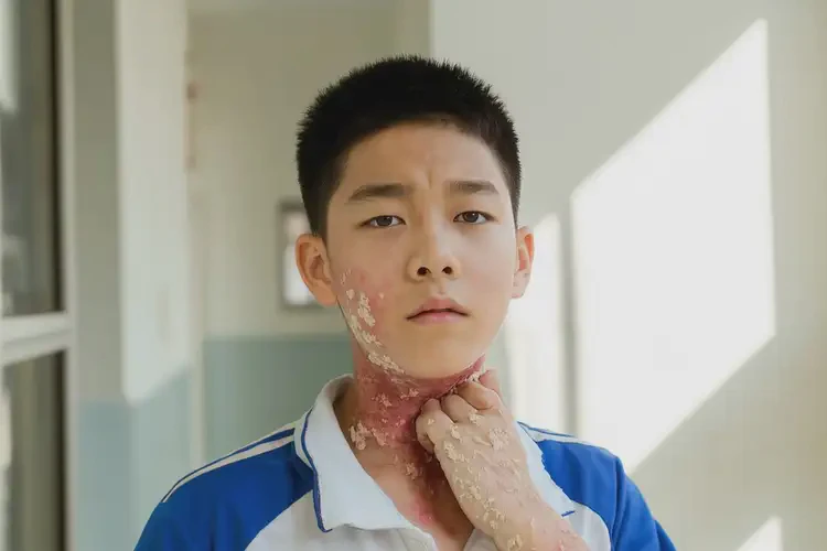 中學(xué)生脖子上容易長(zhǎng)濕疹不管它會(huì)自己痊愈嗎(圖4)