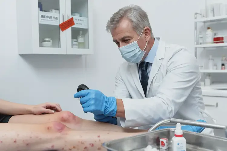 男人小腿上偶爾長濕疹可以徹底自愈嗎(圖2)