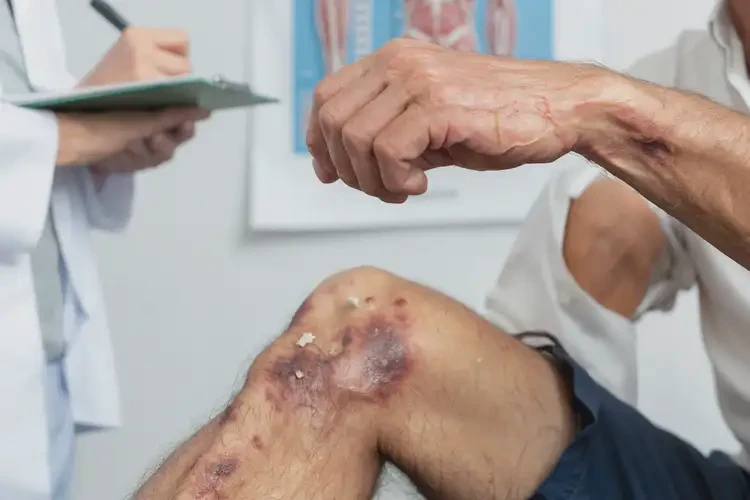 青年人小腿长湿疹不管它会自己自愈吗(图3)