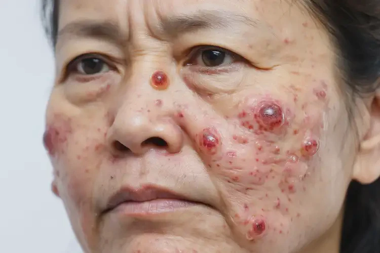 女人臉上出濕疹可不可以徹底自愈(圖4)