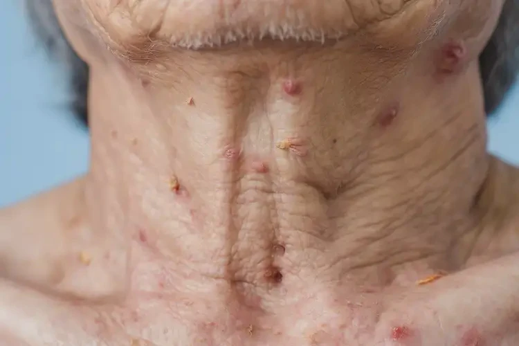 老年人脖子上出现湿疹可不可以彻底自愈(图4)