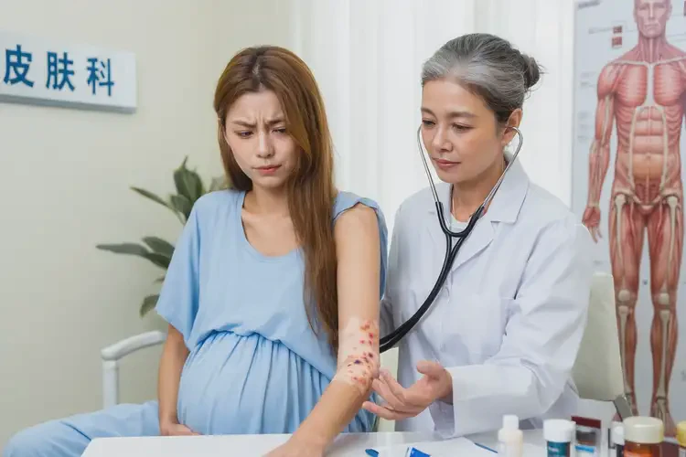 孕婦手臂上出濕疹能靠自己自愈嗎(圖3)