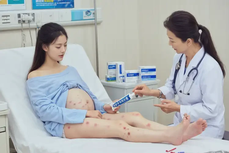 產(chǎn)婦大腿上容易起濕疹不管它會自己好嗎(圖2)