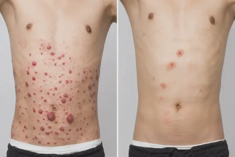 青年人肚子起濕疹不管它會自己痊愈嗎(圖3)