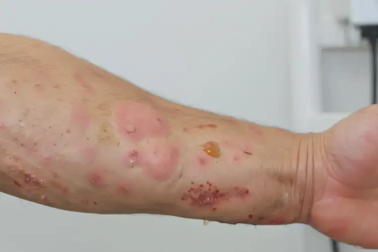 男生身上容易起濕疹能夠徹底治愈嗎(圖3)