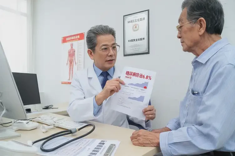 中老年人早餐血糖7点5是糖尿病吗(图1)