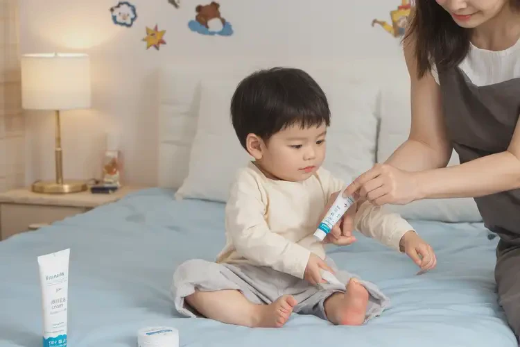 幼兒小腿上出濕疹不管它會(huì)自己痊愈嗎(圖2)