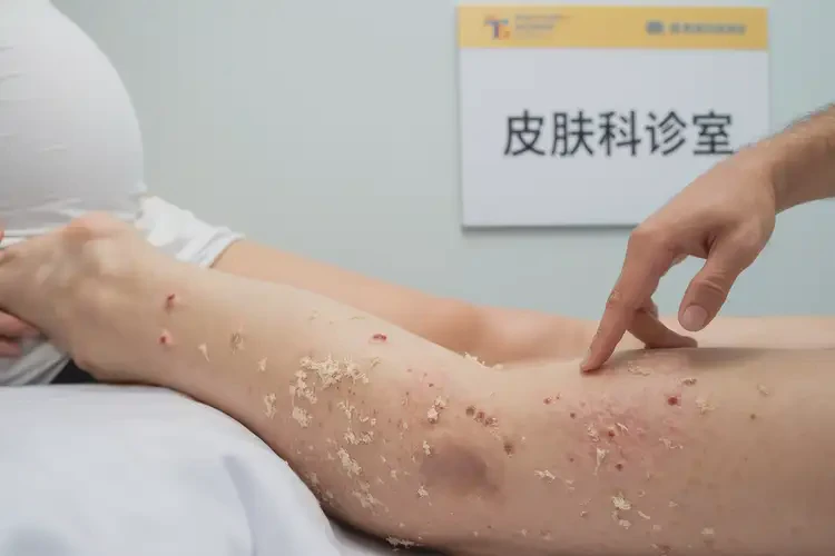 產(chǎn)婦小腿長濕疹能靠自己自愈嗎(圖4)