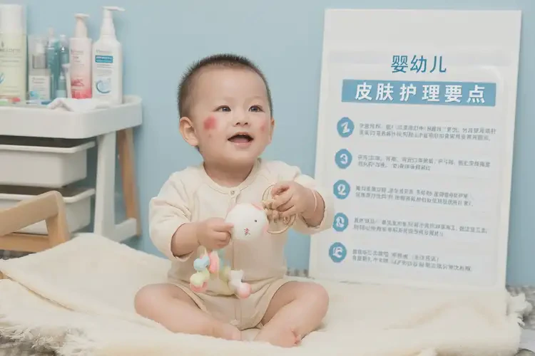 婴幼儿面部出现湿疹不管它会自己痊愈吗(图1)