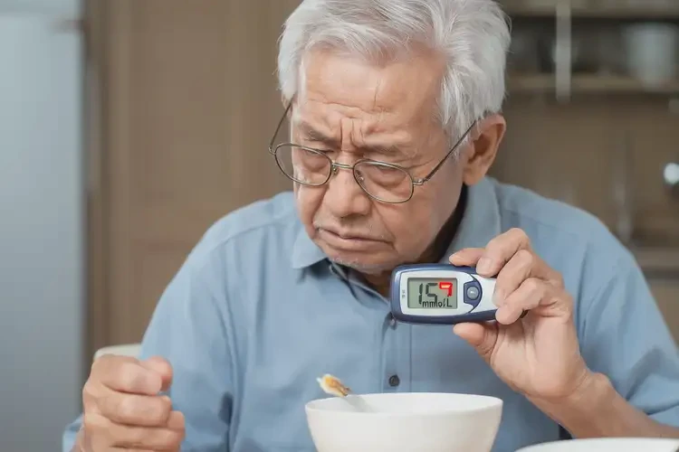 老年人早餐血糖15(圖1)