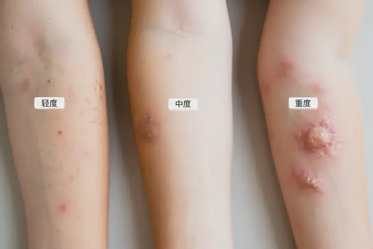 少兒全身容易長濕疹不管它會自己痊愈嗎(圖2)