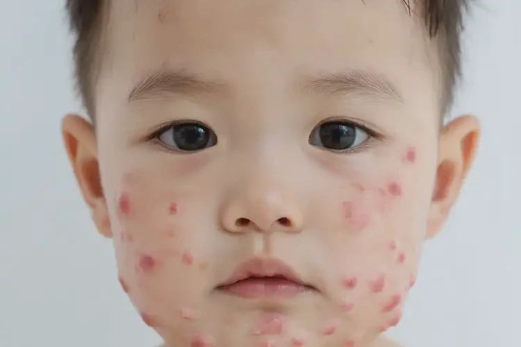 孩子臉上容易起濕疹能靠自己自愈嗎(圖3)