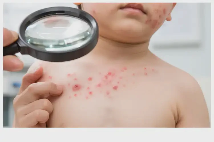 小孩脖子上有濕疹能徹底自愈嗎(圖4)