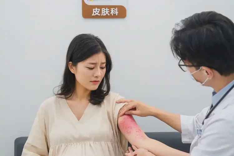 孕婦手臂上出濕疹能靠自己自愈嗎(圖4)