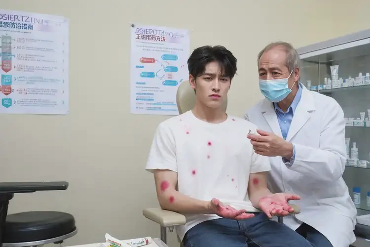 青年人手上有濕疹不管它會(huì)自己痊愈嗎(圖2)