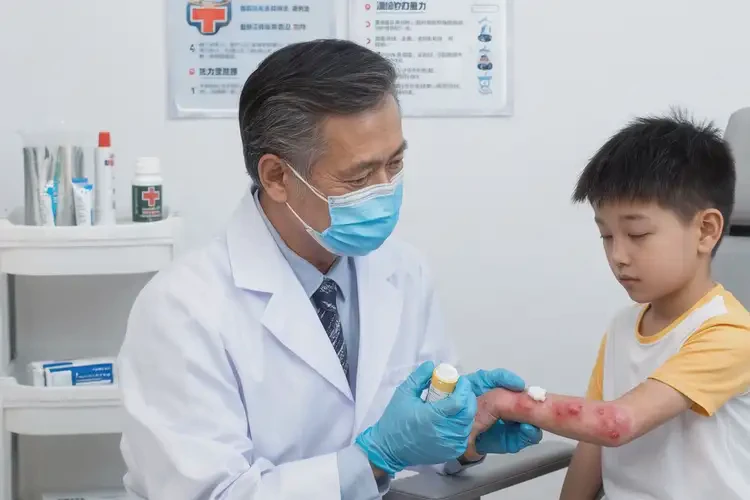 兒童四肢出濕疹能徹底自愈嗎(圖3)