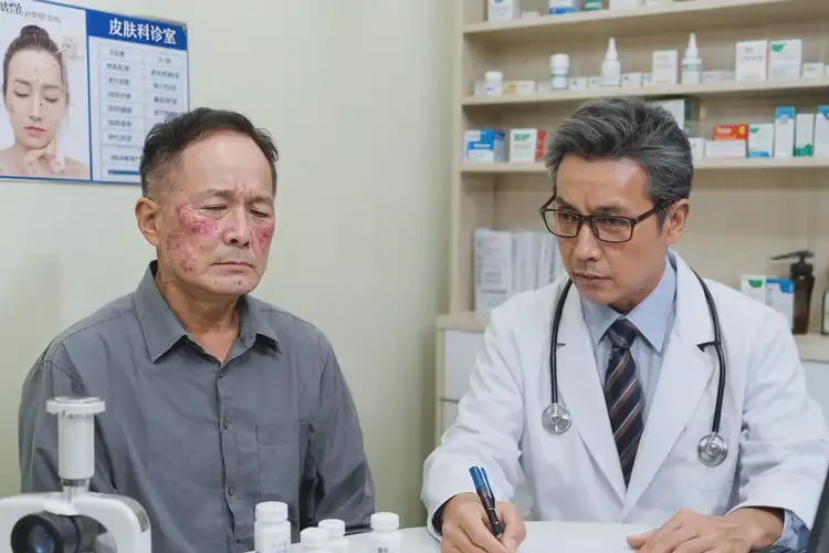 男性面部容易長濕疹能靠自己自愈嗎(圖2)