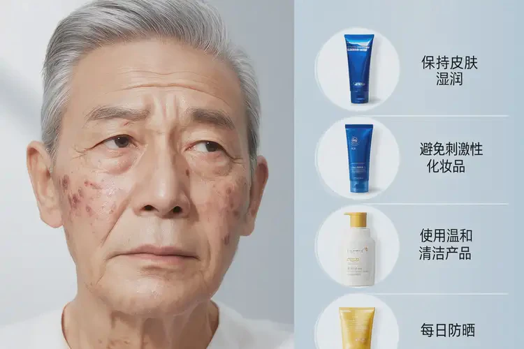 老年人面部出濕疹可以徹底自愈嗎(圖2)