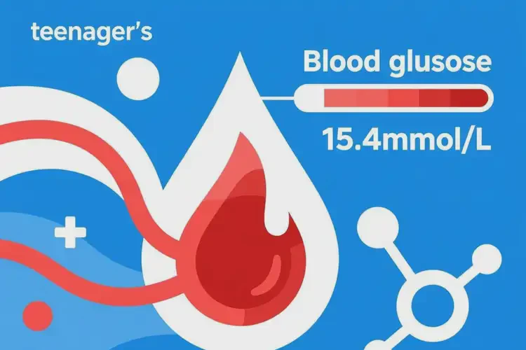 青少年中午血糖15點4是糖尿病嗎(圖1)