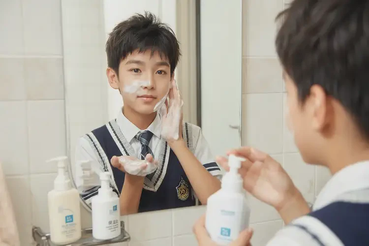 中學生臉上有濕疹能夠徹底治愈嗎(圖2)