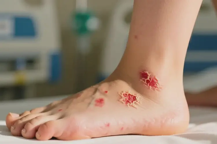 女生腳上有濕疹能徹底自愈嗎(圖4)