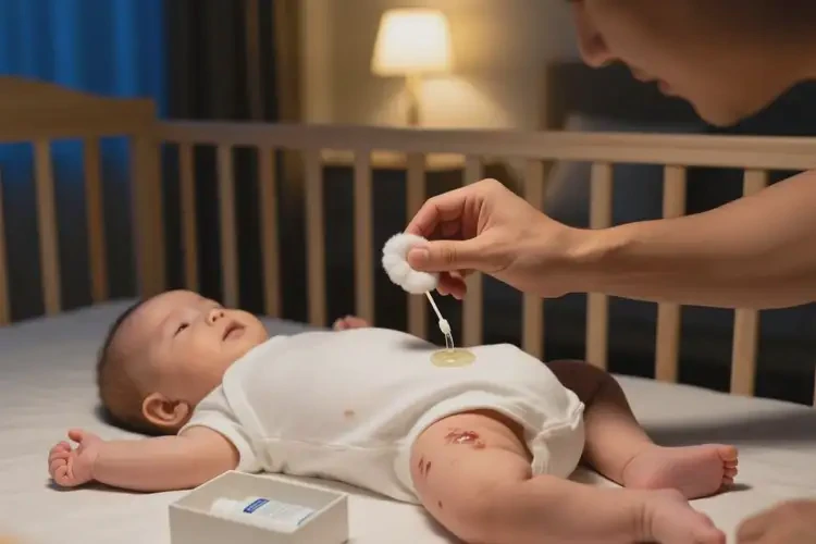 幼儿屁股容易长湿疹不管它会自己好吗(图1)