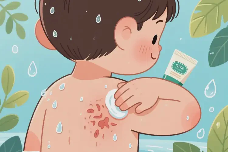 少兒全身容易長濕疹不管它會自己好嗎(圖2)