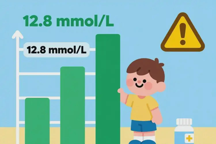 兒童中午血糖12點8是糖尿病嗎(圖1)