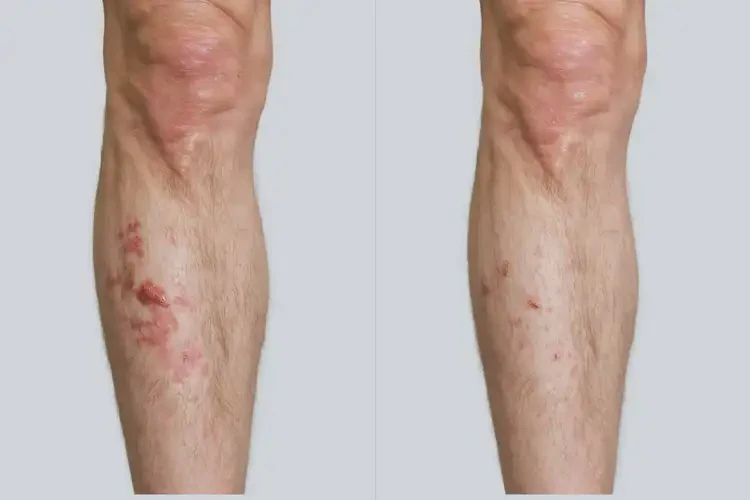 男性小腿有濕疹不管它會(huì)自己好嗎(圖3)
