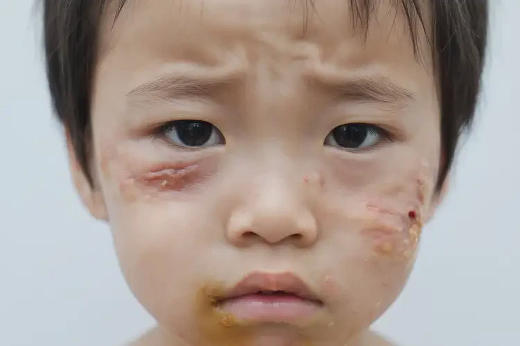 小兒臉上容易長濕疹能靠自己自愈嗎(圖3)