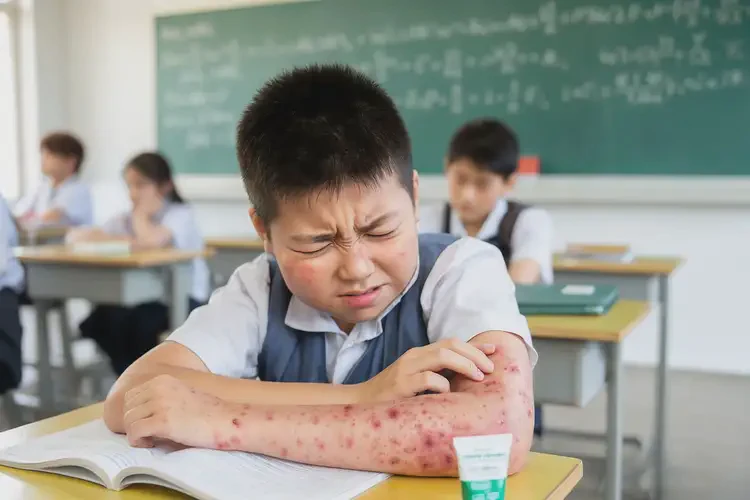 中學(xué)生屁股出現(xiàn)濕疹不管它會自己自愈嗎(圖4)
