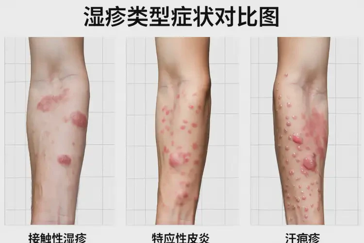 男人手臂有濕疹能不能徹底自愈(圖1)