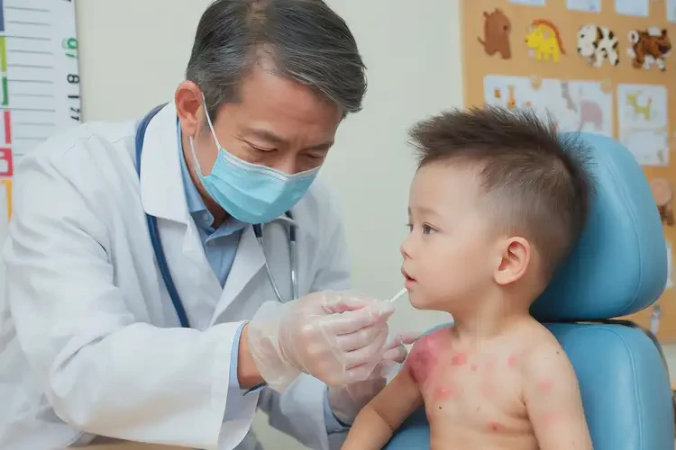 幼兒脖子上經(jīng)常長濕疹可以徹底自愈嗎(圖3)