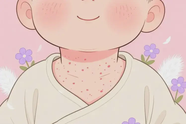 寶寶脖子上經(jīng)常起濕疹不管它會自己自愈嗎(圖2)