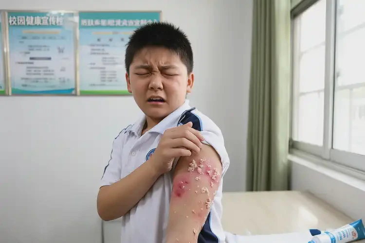 中學(xué)生全身出濕疹不管它會(huì)自己痊愈嗎(圖4)