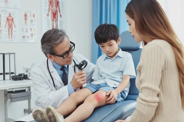 小兒大腿經(jīng)常長濕疹可不可以徹底自愈(圖2)