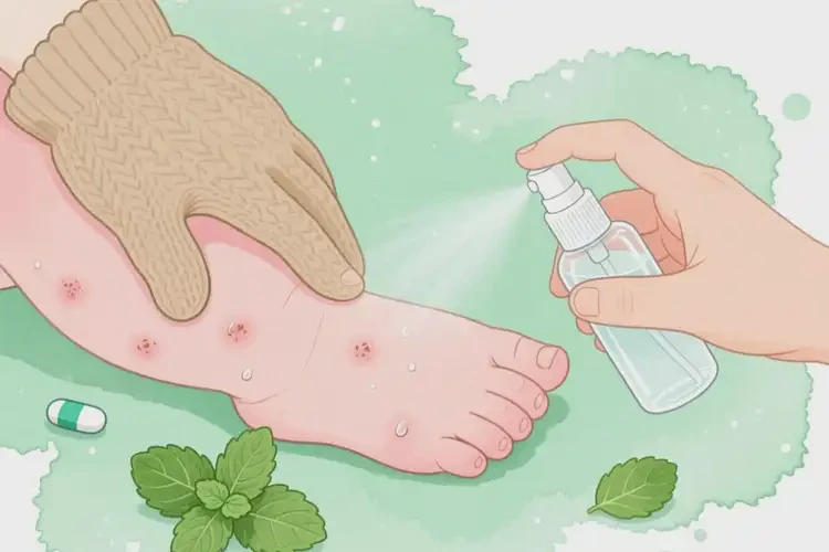 嬰幼兒腳上容易長(zhǎng)濕疹不管它會(huì)自己好嗎(圖2)