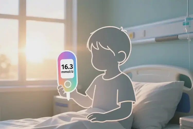 小孩早上血糖16點3是糖尿病嗎(圖4)