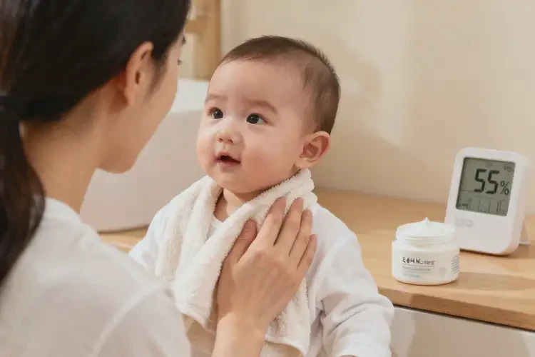 嬰幼兒脖子上經(jīng)常起濕疹可不可以徹底自愈(圖2)