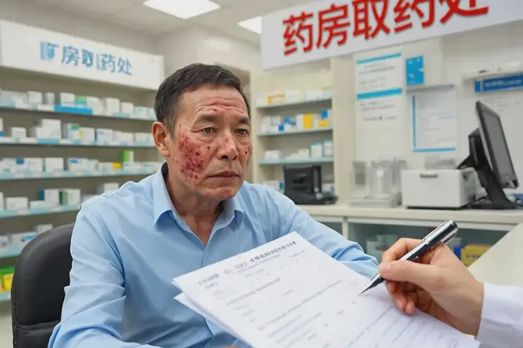 男人臉上長濕疹可以徹底自愈嗎(圖2)