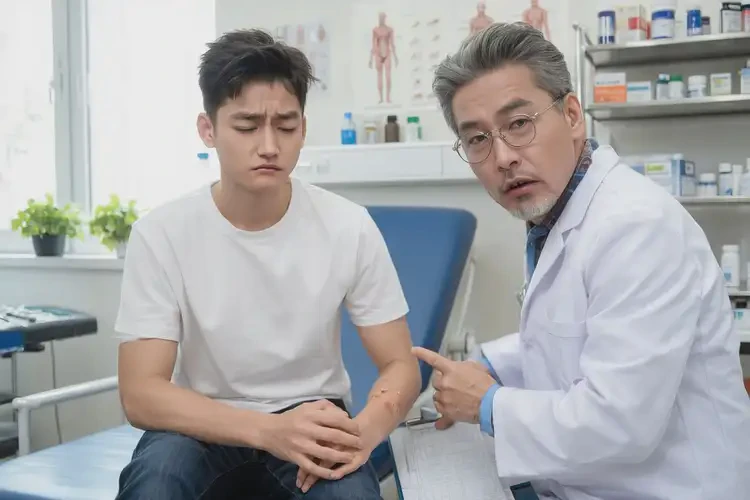 大學(xué)生大腿上偶爾起濕疹不管它會(huì)自己痊愈嗎(圖3)