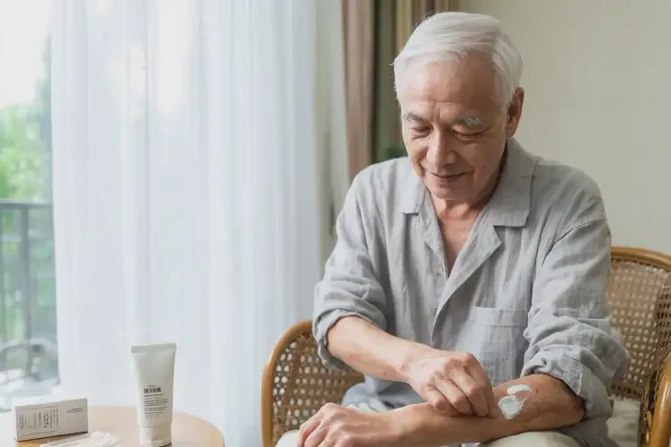 老年人屁股上出现湿疹不管它会自己自愈吗(图1)