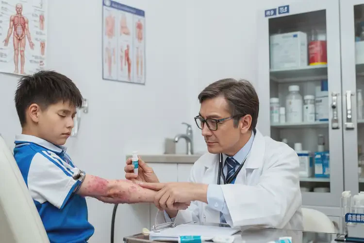 小學(xué)生全身偶爾長濕疹能徹底自愈嗎(圖3)