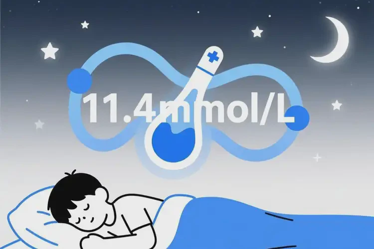 青少年睡前血糖11點4是糖尿病嗎(圖4)