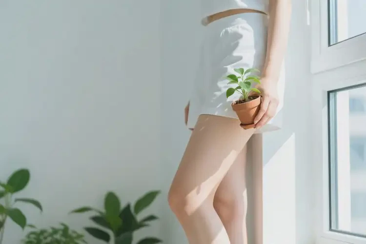 女生小腿起濕疹能徹底自愈嗎(圖1)