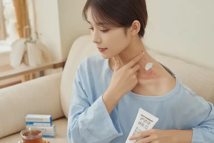 產(chǎn)婦脖子起濕疹可以徹底自愈嗎(圖3)