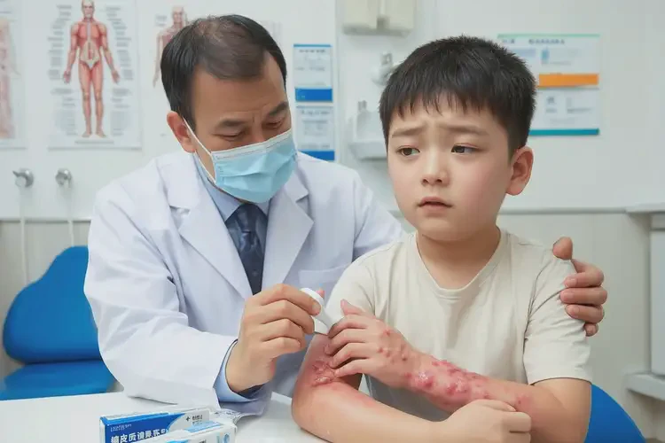 小孩脸上容易起湿疹能靠自己自愈吗(图3)